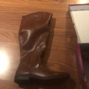 Knee high Brown Leather Boots